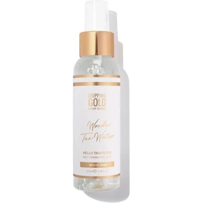 Dripping Gold Wonder Water Hello Tan Selbstbräuner-Sprühnebel für das Gesicht - Selbstbräunungsspray Medium - Dark Dripping Gold Wonder Water Hello Tan Selbstbräuner-Sprühnebel für das Gesicht - Selbstbräunungsspray Medium - Dark