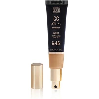 SOSU Cosmetics Dripping Gold CC Me In SPF45 Foundation - Almond SOSU Cosmetics Dripping Gold CC Me In SPF45 Foundation - Almond