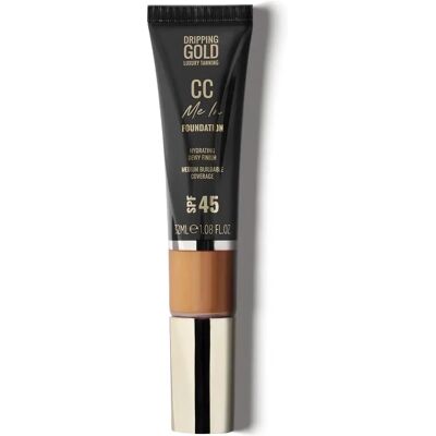 SOSU Cosmetics Dripping Gold CC Me In SPF45 Foundation - Toasted - Foundation SOSU Cosmetics Dripping Gold CC Me In SPF45 Foundation - Toasted - Foundation