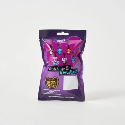 Deddy Bears Serie 3 Peluche con Clip Deddy Bears Serie 3 Peluche con Clip