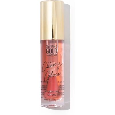 Dripping Gold Cherry Gloss Lip Oil - Lip Moisturizer & Gloss Dripping Gold Cherry Gloss Lip Oil - Lip Moisturizer & Gloss