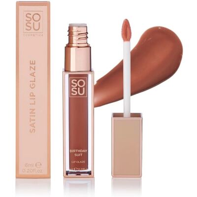 SOSU Cosmetics Birthday Suit Lip Gloss - Lip Hydrating Shine SOSU Cosmetics Birthday Suit Lip Gloss - Lip Hydrating Shine
