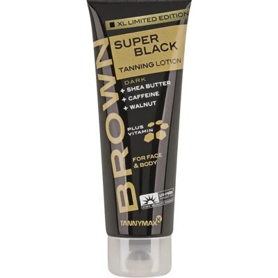 TanningParadise TannyMaxx Super Black Dark XL Lotion Bronzante - Publicité TanningParadise TannyMaxx Super Black Dark XL Lotion Bronzante - Publicité