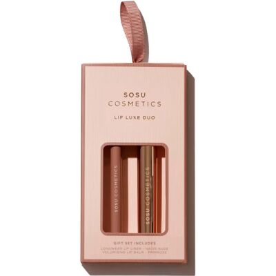 SOSU Cosmetics SOSU Cosmetics Lip Luxe Duo - Set regalo per le labbra rosa SOSU Cosmetics SOSU Cosmetics Lip Luxe Duo - Set regalo per le labbra rosa