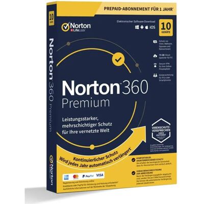 NortonLifeLock Norton 360 Premium 2024 - Logiciel Antivirus - Publicité NortonLifeLock Norton 360 Premium 2024 - Logiciel Antivirus - Publicité