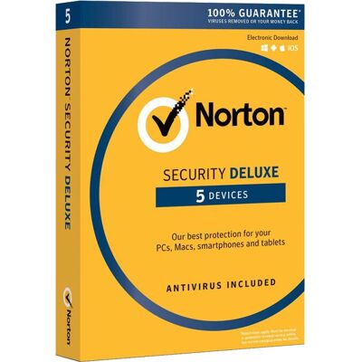Norton Security Deluxe 3.0 - Antivirus Security - 1 Year Norton Security Deluxe 3.0 - Antivirus Security - 1 Year