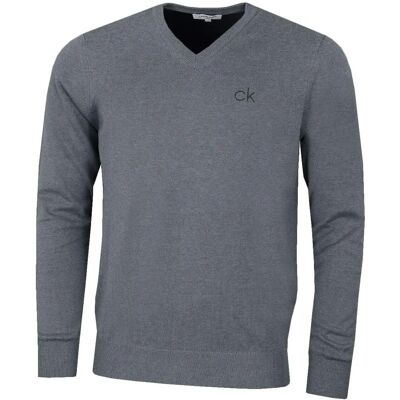 Calvin Klein 2021 Pull à Col en V - Pull - Publicité Calvin Klein 2021 Pull à Col en V - Pull - Publicité