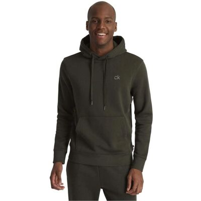 Calvin Klein PLANET HOODIE Hunter Green - Huvtröja Calvin Klein PLANET HOODIE Hunter Green - Huvtröja
