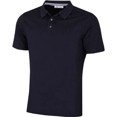 Calvin Klein 2025 Campus Coastal Camiseta de golfe que elimina a umidade - Camiseta de golfe Calvin Klein 2025 Campus Coastal Camiseta de golfe que elimina a umidade - Camiseta de golfe