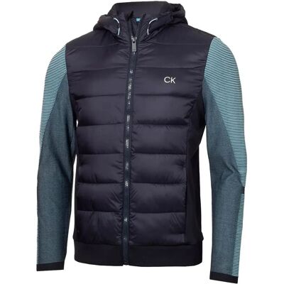 Veste de golf à capuche Calvin Klein Dynamo - Élastique performant - Publicité Veste de golf à capuche Calvin Klein Dynamo - Élastique performant - Publicité