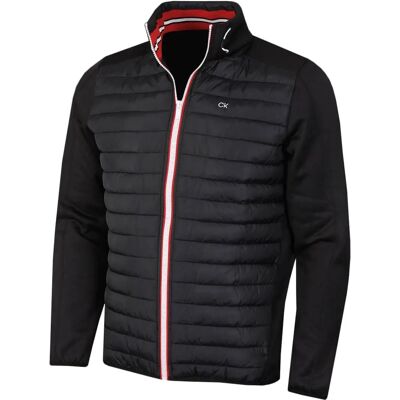 Calvin Klein - CK Hybrid Insulate Lightweight Golf - Black/Red - 2XL - Veste - Publicité Calvin Klein - CK Hybrid Insulate Lightweight Golf - Black/Red - 2XL - Veste - Publicité