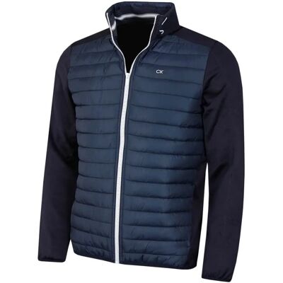 Veste de golf légère isolée Calvin Klein 2022 CK Hybrid pour homme - Veste - Publicité Veste de golf légère isolée Calvin Klein 2022 CK Hybrid pour homme - Veste - Publicité