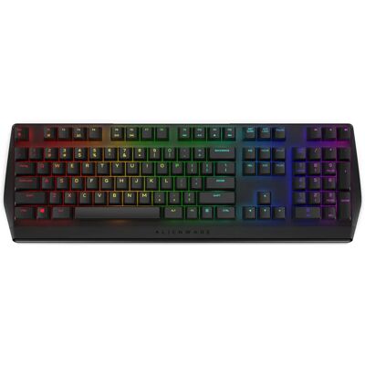 Alienware AW410K - Teclado para juegos con RGB, Cherry MX Brown, US, Negro Alienware AW410K - Teclado para juegos con RGB, Cherry MX Brown, US, Negro