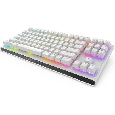 Alienware AW420K White Gaming Keyboard - TKL - USB Alienware AW420K White Gaming Keyboard - TKL - USB