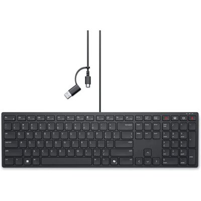 Klávesnice Dell KB525C - USB, Ukrajinská QWERTY - Kancelář Klávesnice Dell KB525C - USB, Ukrajinská QWERTY - Kancelář