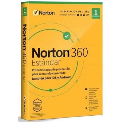 Symantec Norton Dispositivos 360 Estándar - Antivirus - 10GB - 1 Año Symantec Norton Dispositivos 360 Estándar - Antivirus - 10GB - 1 Año