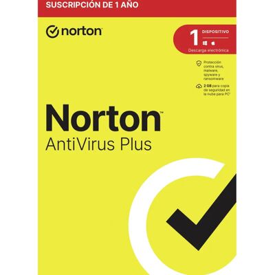 Norton AntiVirus Plus - Software Antivirus - 1 Licencia - 1 Año Norton AntiVirus Plus - Software Antivirus - 1 Licencia - 1 Año