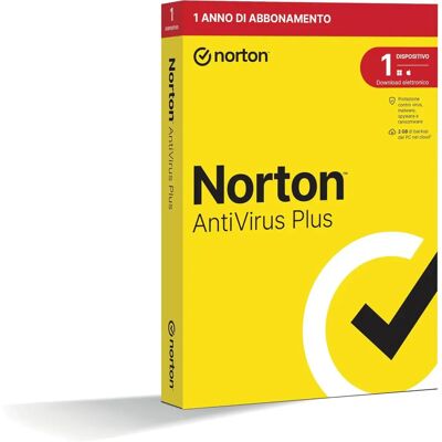 Norton - Norton Antivirus Plus 2026 -1 licenza Norton - Norton Antivirus Plus 2026 -1 licenza