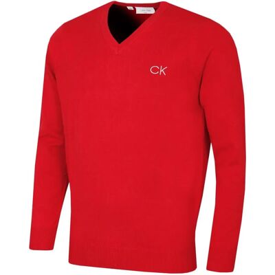 Calvin Klein Homme 2025 Confort Durable Pull en V pour Golf - Pull de Golf - Publicité Calvin Klein Homme 2025 Confort Durable Pull en V pour Golf - Pull de Golf - Publicité