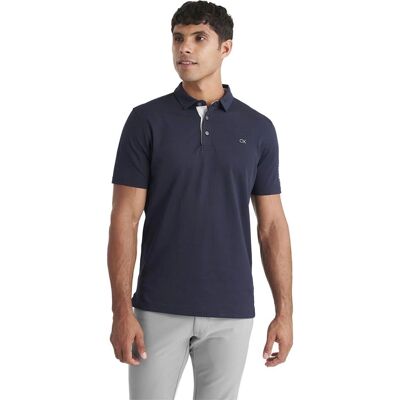 Calvin Klein Uni Golf Polo 2024 Navy Fuktavledande Calvin Klein Uni Golf Polo 2024 Navy Fuktavledande