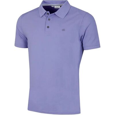 Polo de campus lilás da Calvin Klein com 3 botões - Polo Polo de campus lilás da Calvin Klein com 3 botões - Polo