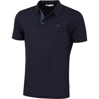 Calvin Klein Navy Campus Camo Golf Polo Calvin Klein Navy Campus Camo Golf Polo