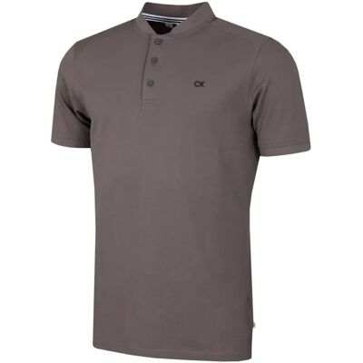 Polo de golf homme Calvin Klein 2025 Blade Collar Campus - Slate - Publicité Polo de golf homme Calvin Klein 2025 Blade Collar Campus - Slate - Publicité