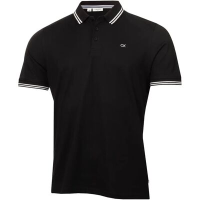 Calvin Klein 2025 Campus Polo Léger pour Golf - Noir - Publicité Calvin Klein 2025 Campus Polo Léger pour Golf - Noir - Publicité