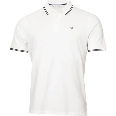 Calvin Klein 2025 Campus Polo léger blanc M - Publicité Calvin Klein 2025 Campus Polo léger blanc M - Publicité