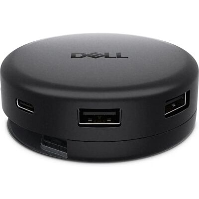 DELL - DA326 - Schwarz - 7-in-1 - USB-C Travel Hub DELL - DA326 - Schwarz - 7-in-1 - USB-C Travel Hub