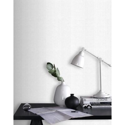 WOW - Vliestapete Überstreichbar Weiß Texture - White - Texture - Wallpaper - Publicité WOW - Vliestapete Überstreichbar Weiß Texture - White - Texture - Wallpaper - Publicité