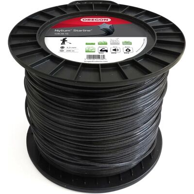 Linea da taglio Oregon Nylium Starline 3,3mm - 200m Linea da taglio Oregon Nylium Starline 3,3mm - 200m