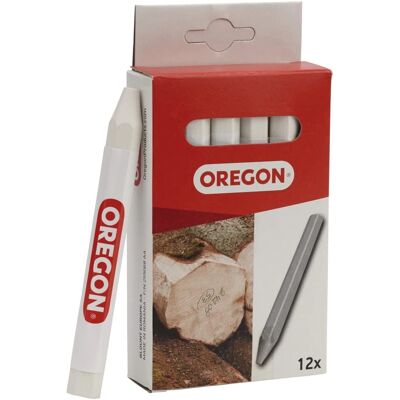 Oregon Mehrzweck-Markierungskreide - Packung mit 12, Weiß Oregon Mehrzweck-Markierungskreide - Packung mit 12, Weiß