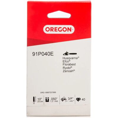 Catena per motosega Oregon P 3/8 - 1,3 - 40 maglie Catena per motosega Oregon P 3/8 - 1,3 - 40 maglie
