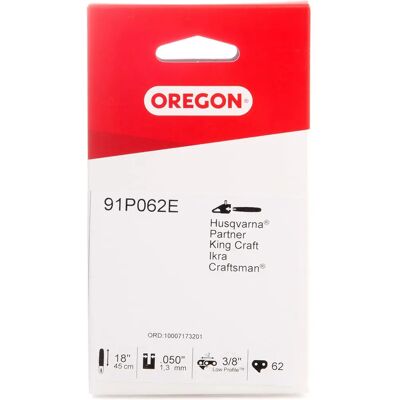 Oregon Scientific Oregon demi-ronde 91p 1,3 mm 3/8-tg - hoja de sierra Oregon Scientific Oregon demi-ronde 91p 1,3 mm 3/8-tg - hoja de sierra