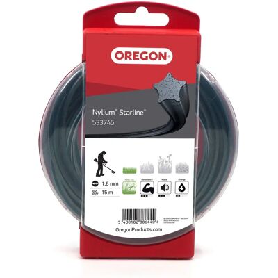 Oregon Nylium Starline 1.6mm - Trimmer Line Oregon Nylium Starline 1.6mm - Trimmer Line