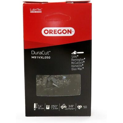 Oregon M91VXL Ketting - 3/8" 1.3mm 50 schakels Oregon M91VXL Ketting - 3/8" 1.3mm 50 schakels