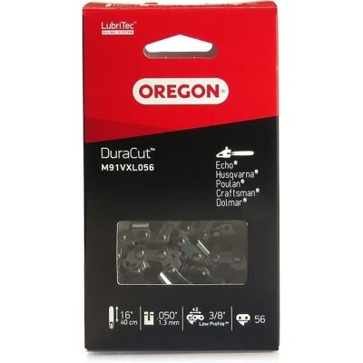 Oregon M91VXL kettingzaagketting - 56 schakels, 3/8" pas, laag profiel Oregon M91VXL kettingzaagketting - 56 schakels, 3/8" pas, laag profiel