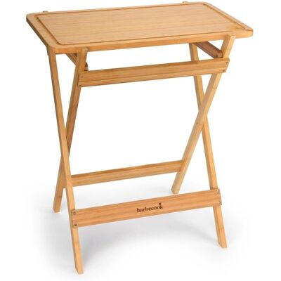 Planche à découper avec pieds en bois Barbecook - 70x43cm - Extérieur & Intérieur Planche à découper avec pieds en bois Barbecook - 70x43cm - Extérieur & Intérieur