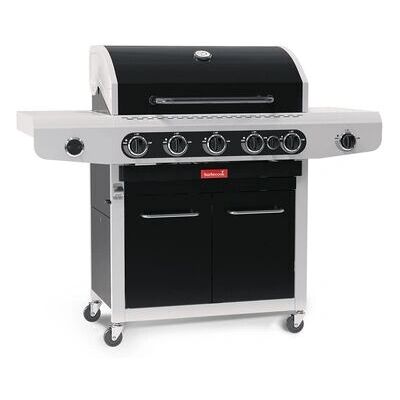 Barbecook Siesta 612 Gasgrill - 5 Brenner, Edelstahl, 14500W Barbecook Siesta 612 Gasgrill - 5 Brenner, Edelstahl, 14500W
