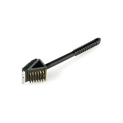 Brosse Barbecue 3 en 1 Barbecook Noir - Accessoire pour Grillade Brosse Barbecue 3 en 1 Barbecook Noir - Accessoire pour Grillade