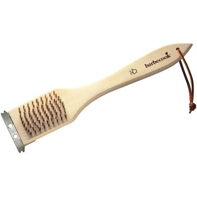 Barbecook BC-ACC-7074 Brosse en Cuivre et Bois pour Barbecue - Type de Barbecue - Publicité Barbecook BC-ACC-7074 Brosse en Cuivre et Bois pour Barbecue - Type de Barbecue - Publicité