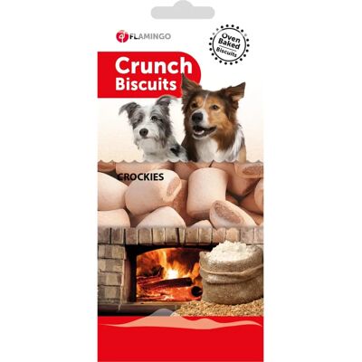 Biscotti per cani Flamingo - Crunch Crockies - 500g Biscotti per cani Flamingo - Crunch Crockies - 500g