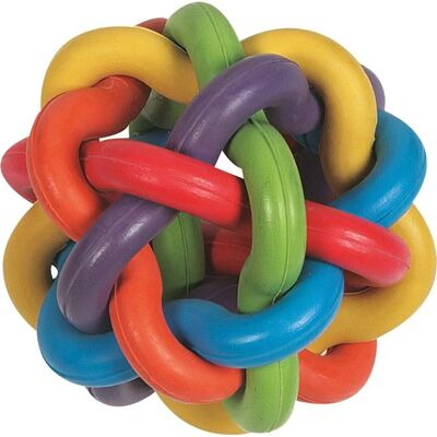 Antica Farmacia Orlandi Giocattolo per cani - Palla in gomma 10cm - Colorata Antica Farmacia Orlandi Giocattolo per cani - Palla in gomma 10cm - Colorata
