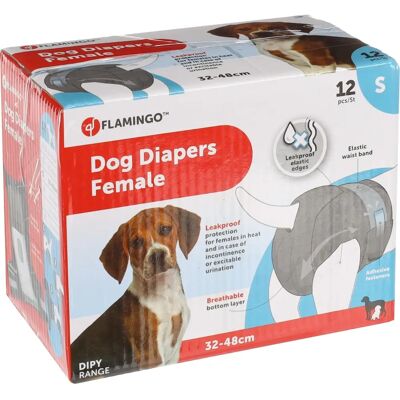 Couches pour chiots Karlie Flamingo - Blanc - 12 unités Couches pour chiots Karlie Flamingo - Blanc - 12 unités