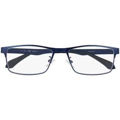 Lunettes SILAC Métal Bleu - Modèle 7306 +2.50 - Lunettes - Publicité Lunettes SILAC Métal Bleu - Modèle 7306 +2.50 - Lunettes - Publicité