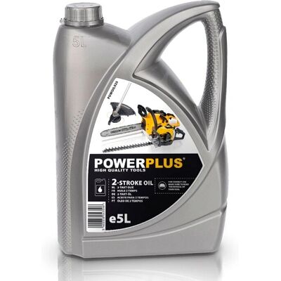 Powerplus Powoil025 2T 5L Moottorisahojen öljy Powerplus Powoil025 2T 5L Moottorisahojen öljy