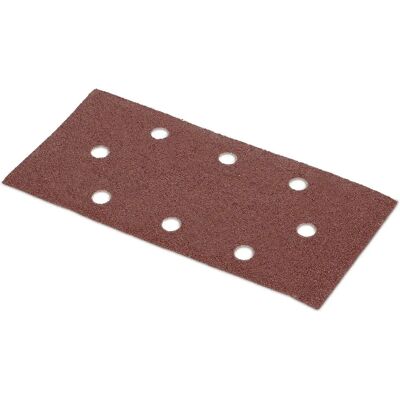 KREATOR Schleifpads - 93x187mm, Körnung 40, Ovale Klettschlaufen KREATOR Schleifpads - 93x187mm, Körnung 40, Ovale Klettschlaufen