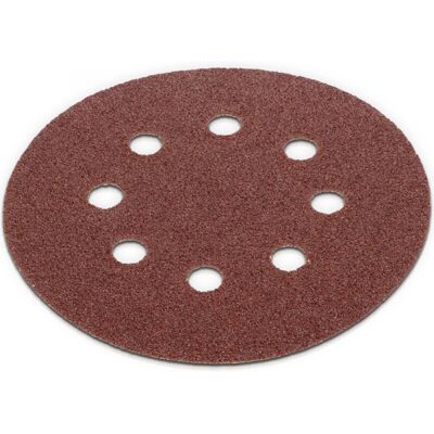 KREATOR Sæt med 5 slibeskiver - Ø 125 mm Korn 40 KREATOR Sæt med 5 slibeskiver - Ø 125 mm Korn 40