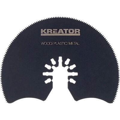 Lama Multiutensile Kreator 87mm - Taglia Legno, Plastica, Metallo Lama Multiutensile Kreator 87mm - Taglia Legno, Plastica, Metallo